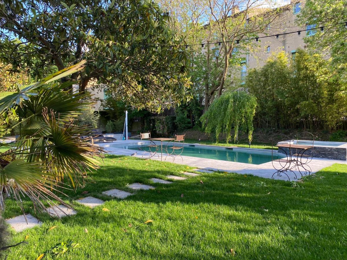 Demeure Saint Louis Historic Manor, City 700M, Parking,A C,Clim,Wifi, Heated Pool, City View Carcassonne Exterior foto