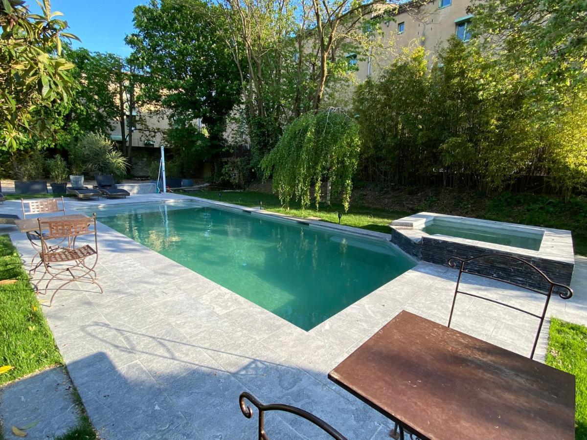 Demeure Saint Louis Historic Manor, City 700M, Parking,A C,Clim,Wifi, Heated Pool, City View Carcassonne Exterior foto