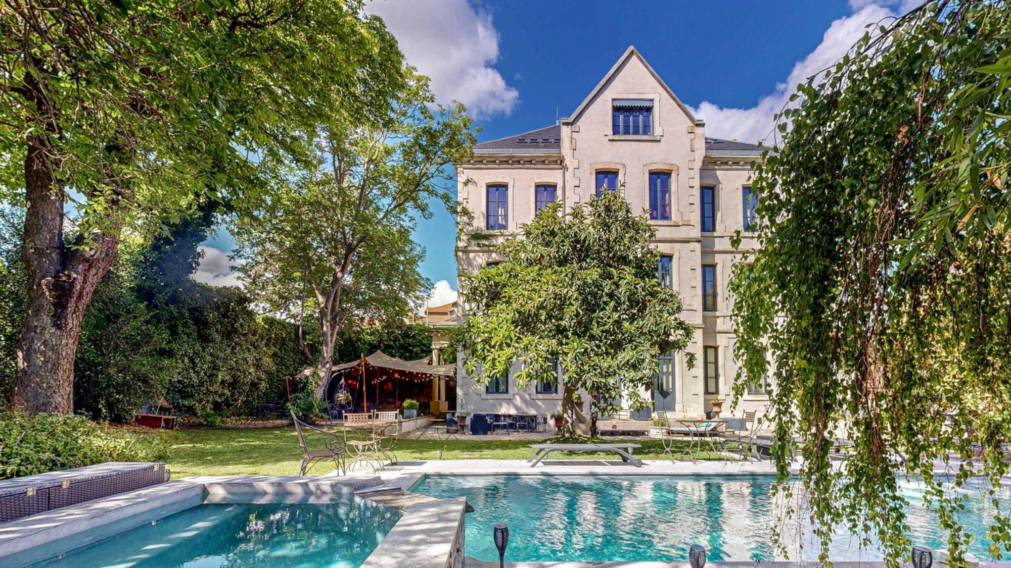 Demeure Saint Louis Historic Manor, City 700M, Parking,A C,Clim,Wifi, Heated Pool, City View Carcassonne Exterior foto